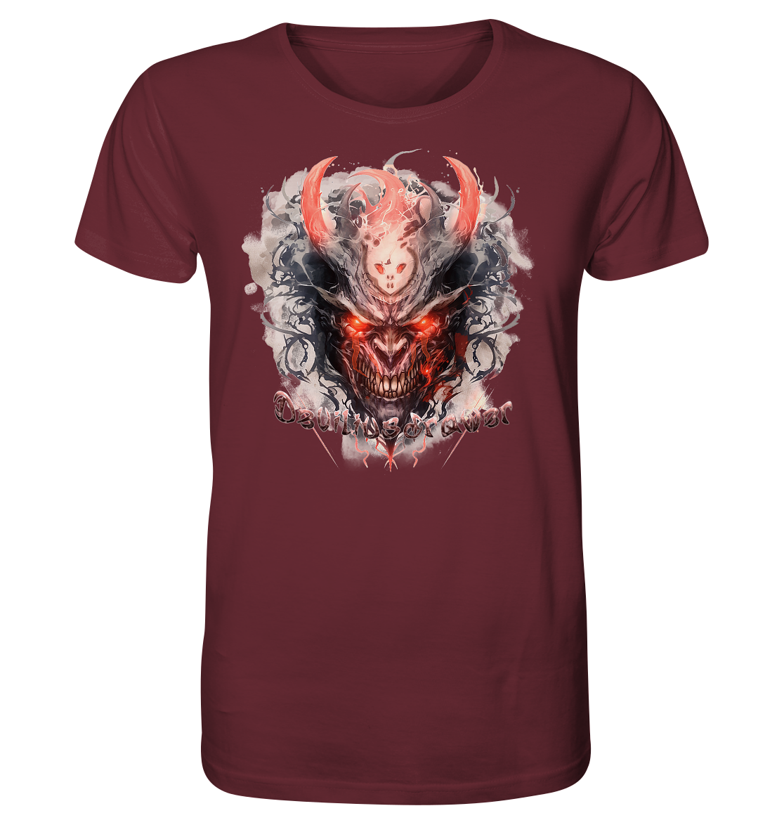 Deviliusdrawer Red Horn Devil - Organic Shirt