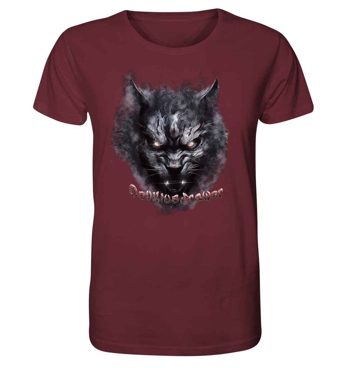 Deviliusdrawer Dark Beast Tiger  - Organic Shirt