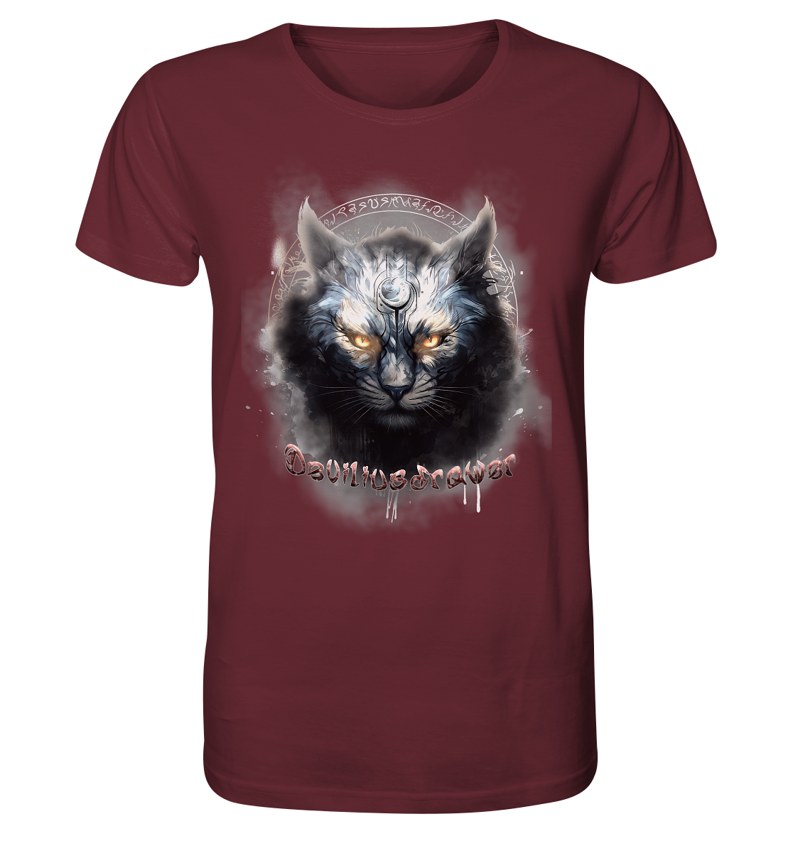 Deviliusdrawer Mysthic Cat - Organic Shirt