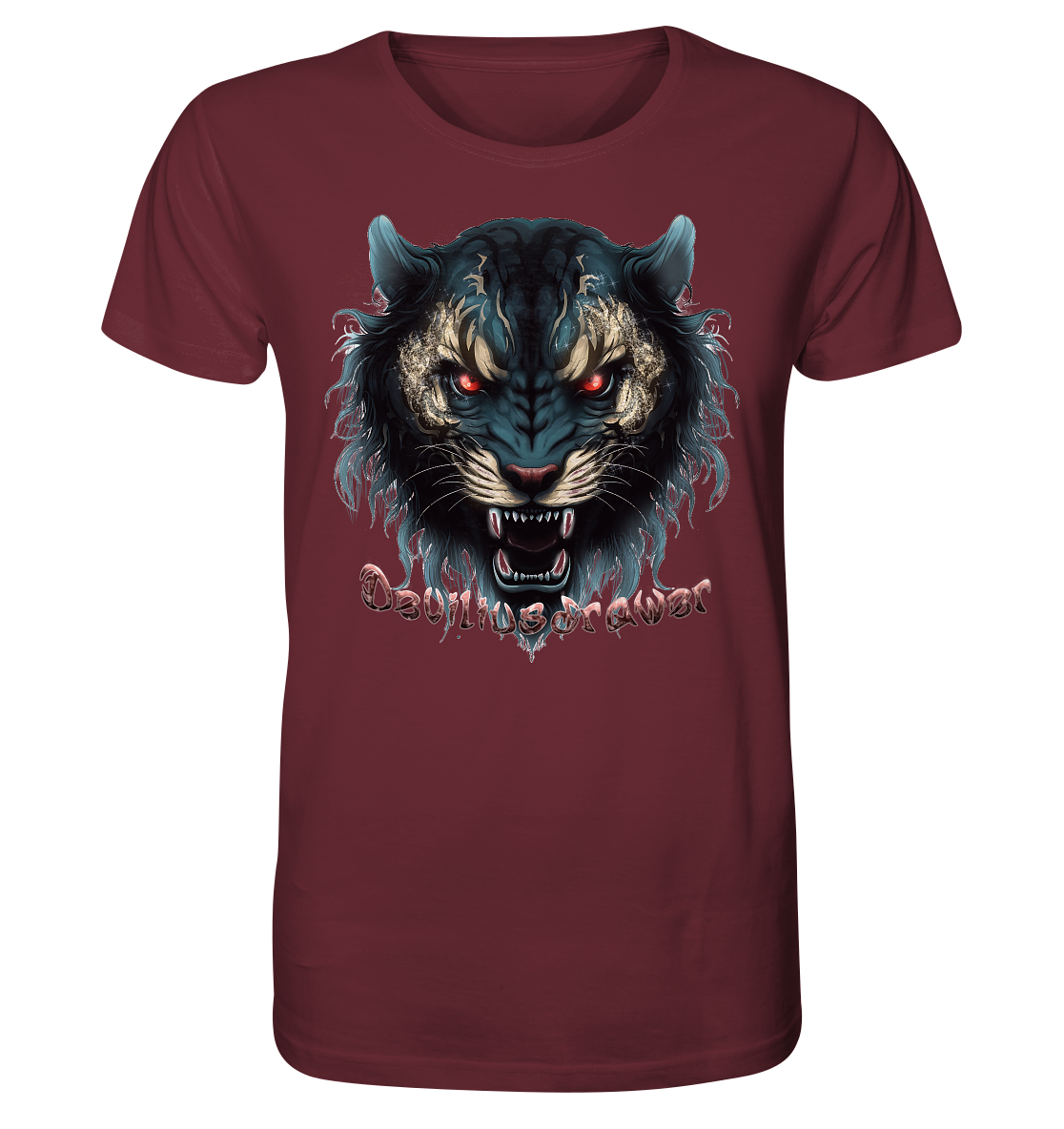 Deviliusdrawer Tigercat - Organic Shirt