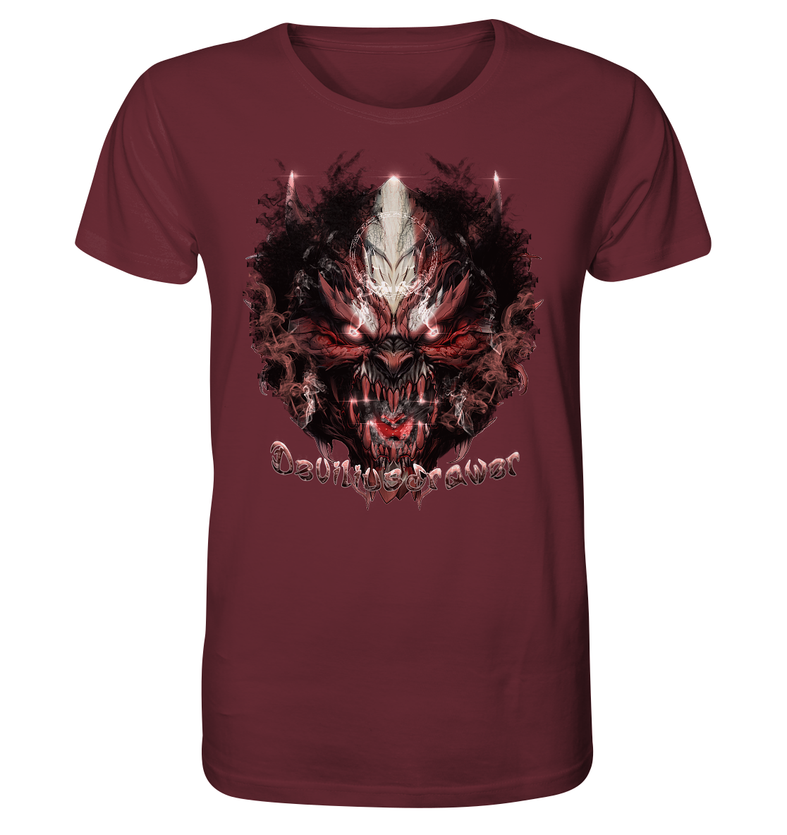 Deviliusdrawer Bloody Demon Vampire - Organic Shirt