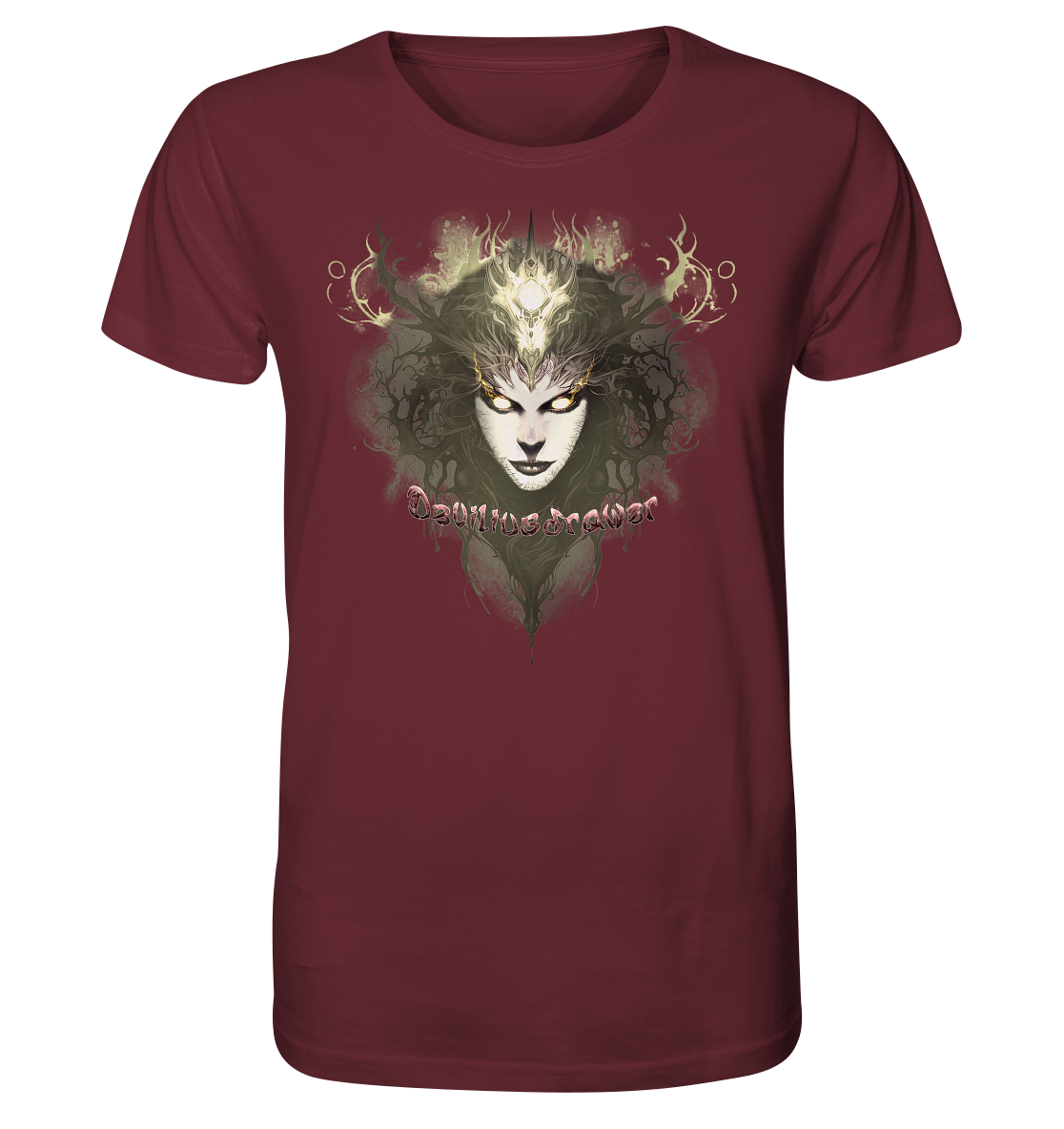 Deviliusdrawer Golden Demonica - Organic Shirt