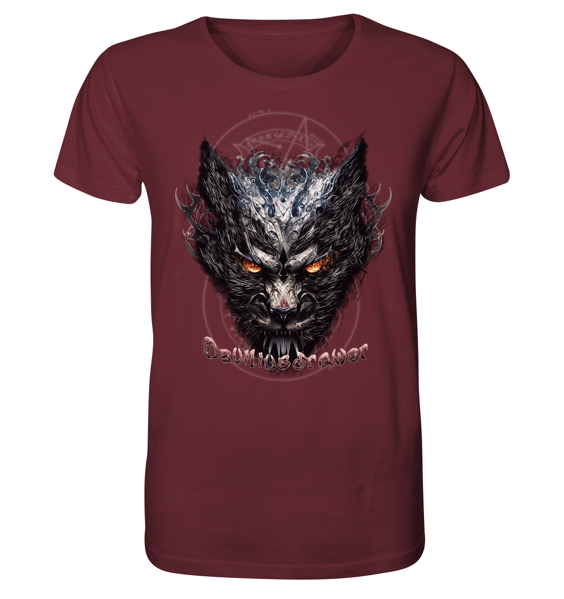 Deviliusdrawer Iron Cat - Organic Shirt