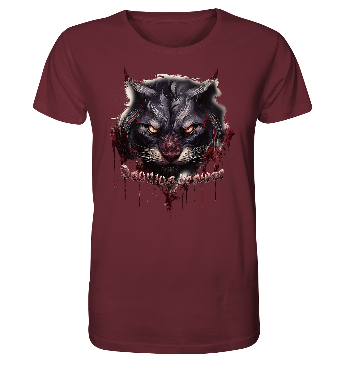 Deviliusdrawer Badass Cat - Organic Shirt