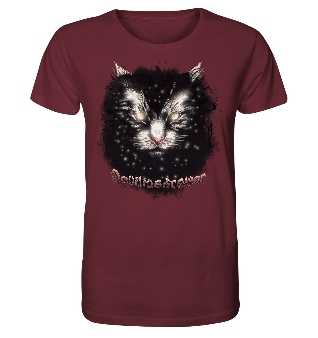 Deviliusdrawer Star Cat - Organic Shirt
