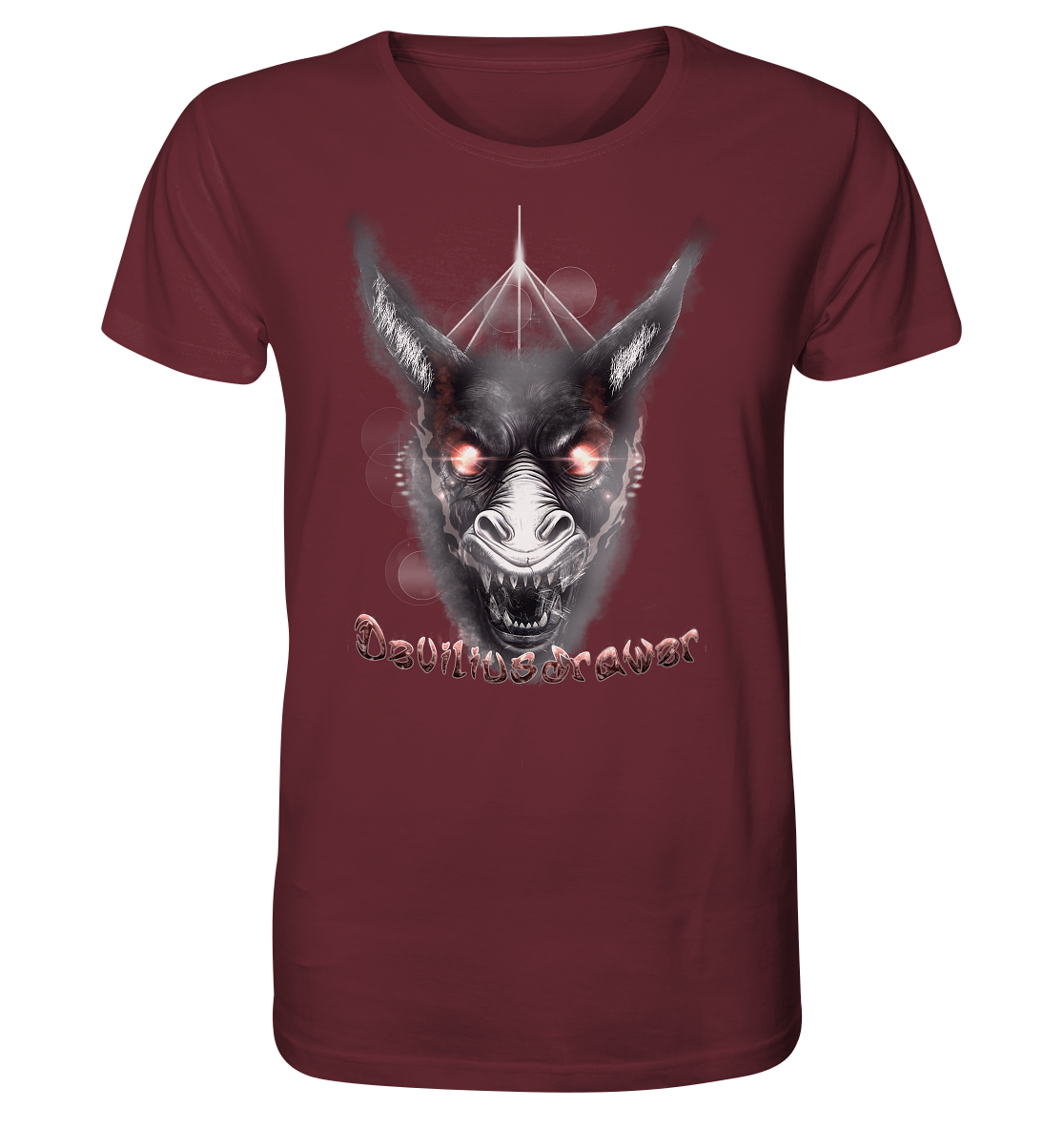 Deviliusdrawer Evil Donkey - Organic Shirt