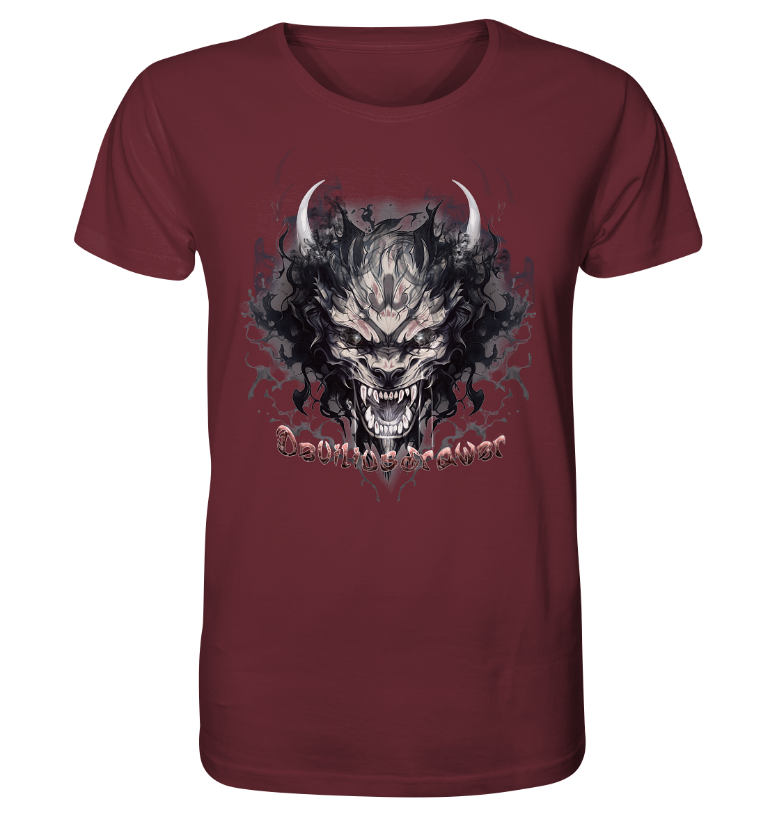 Deviliusdrawer Smoke Beast - Organic Shirt
