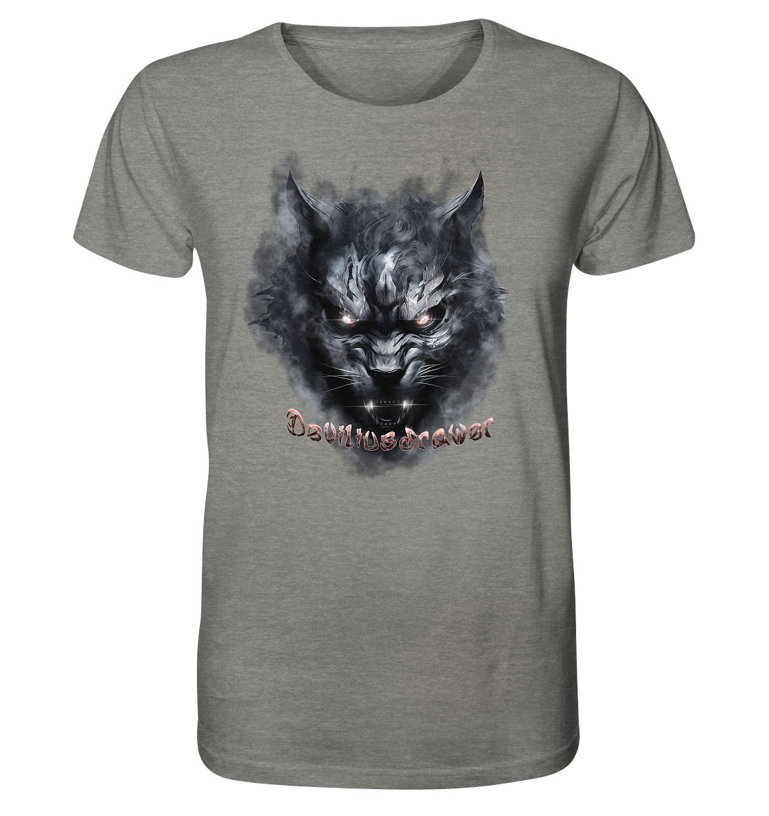 Deviliusdrawer Dark Beast Tiger  - Organic Shirt