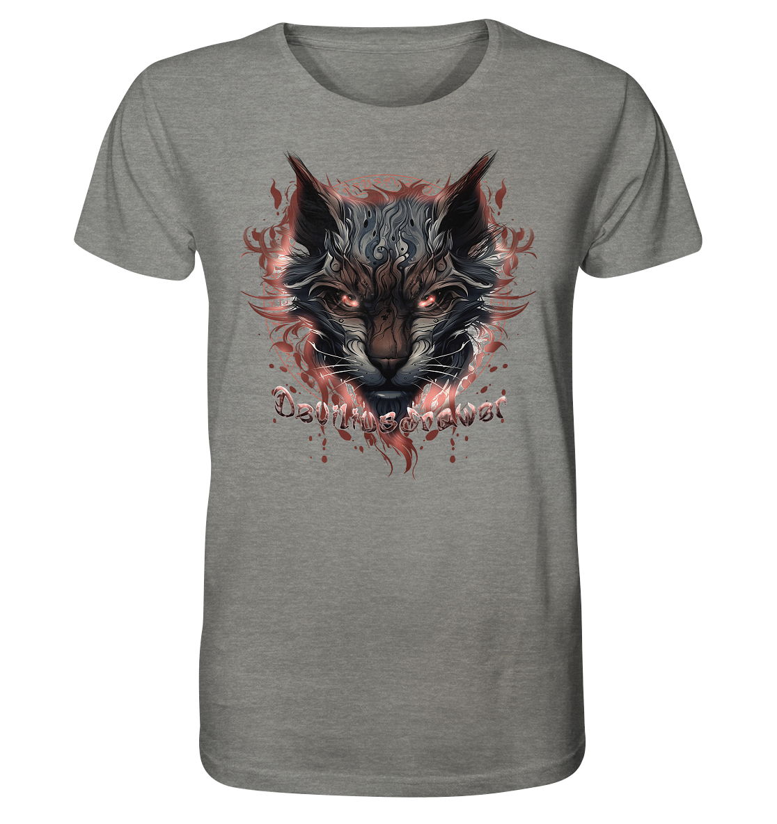 Deviliusdrawer Devil Cat - Organic Shirt