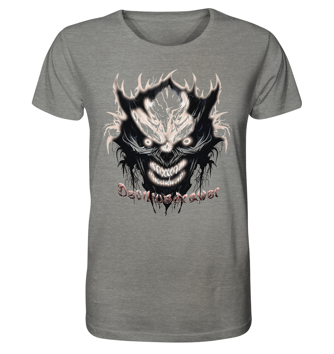 Deviliusdrawer Crazy Glow Devil - Organic Shirt