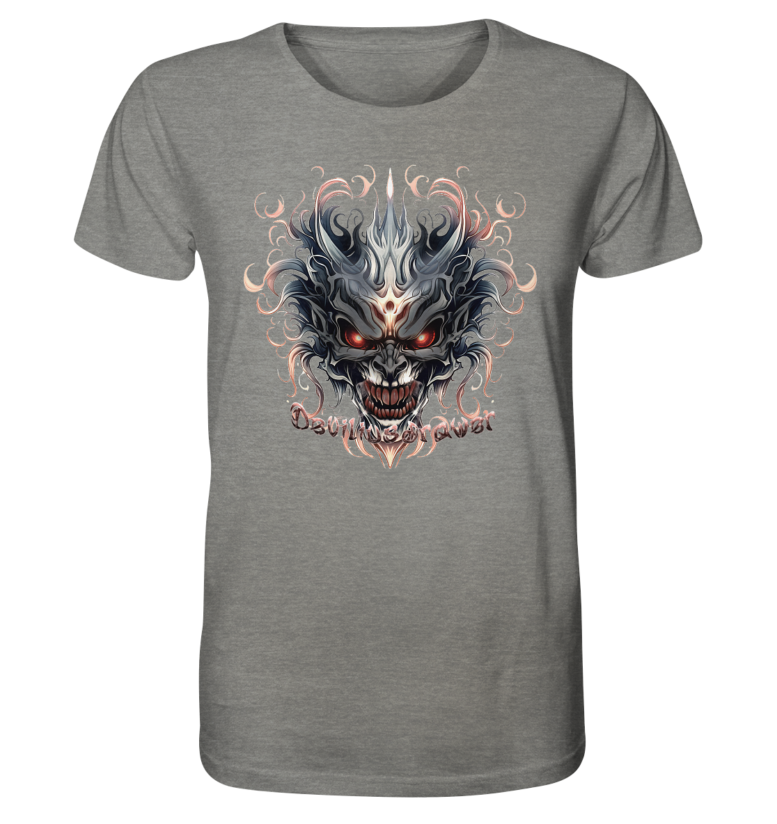 Deviliusdrawer Demon Mask - Organic Shirt
