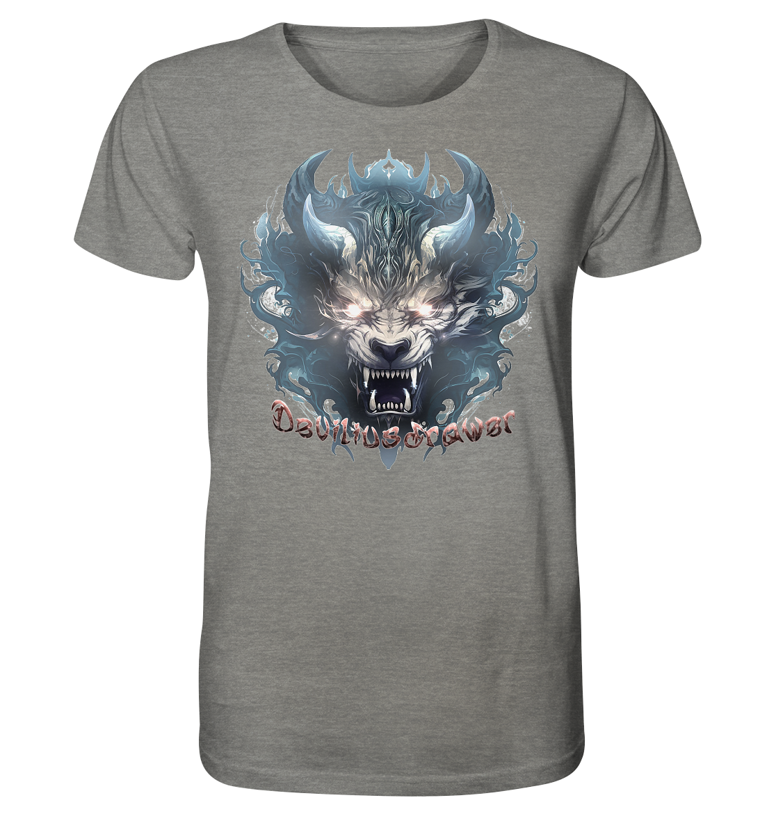 Deviliusdrawer Water Horn Tiger - Organic Shirt