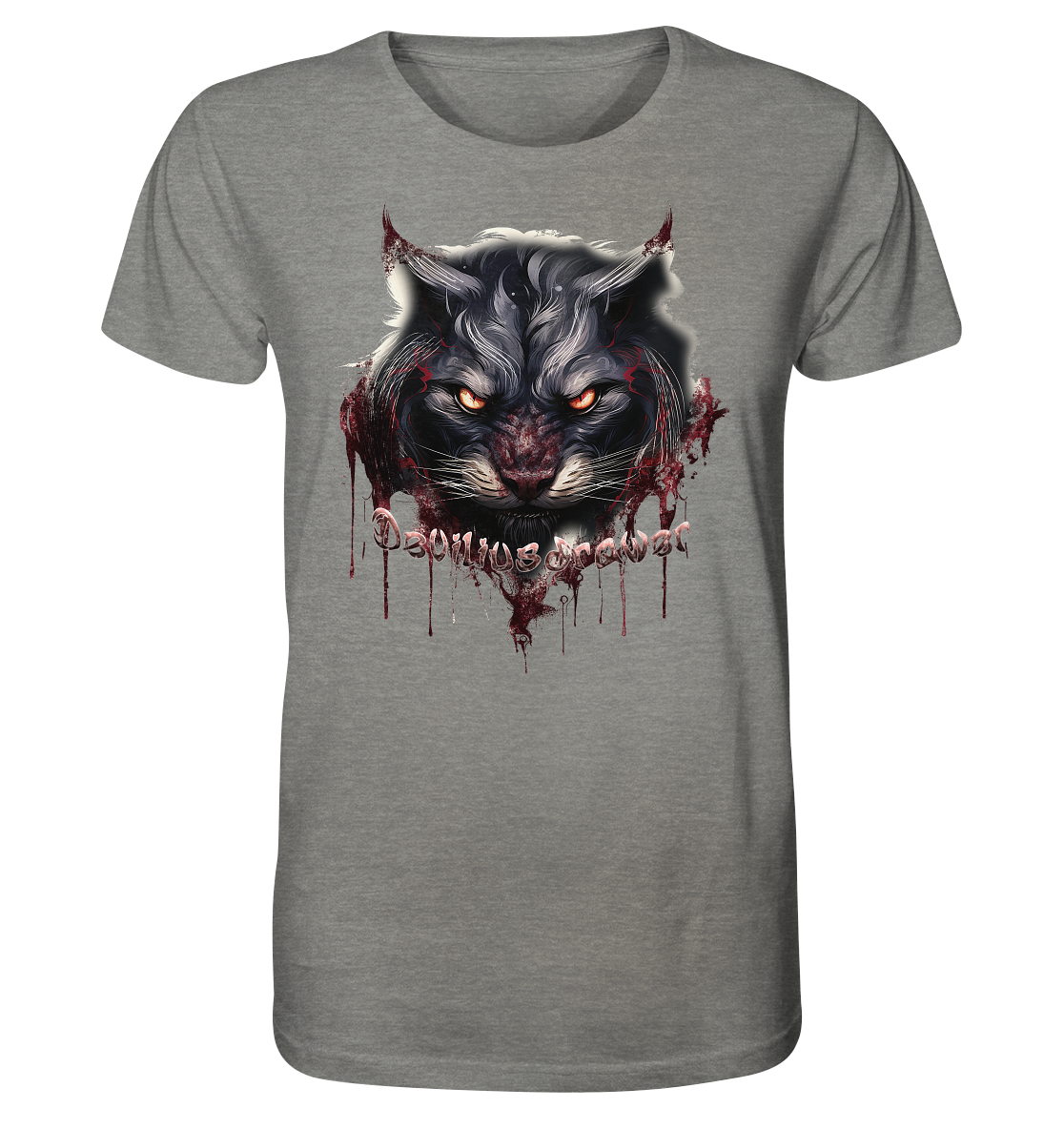 Deviliusdrawer Badass Cat - Organic Shirt