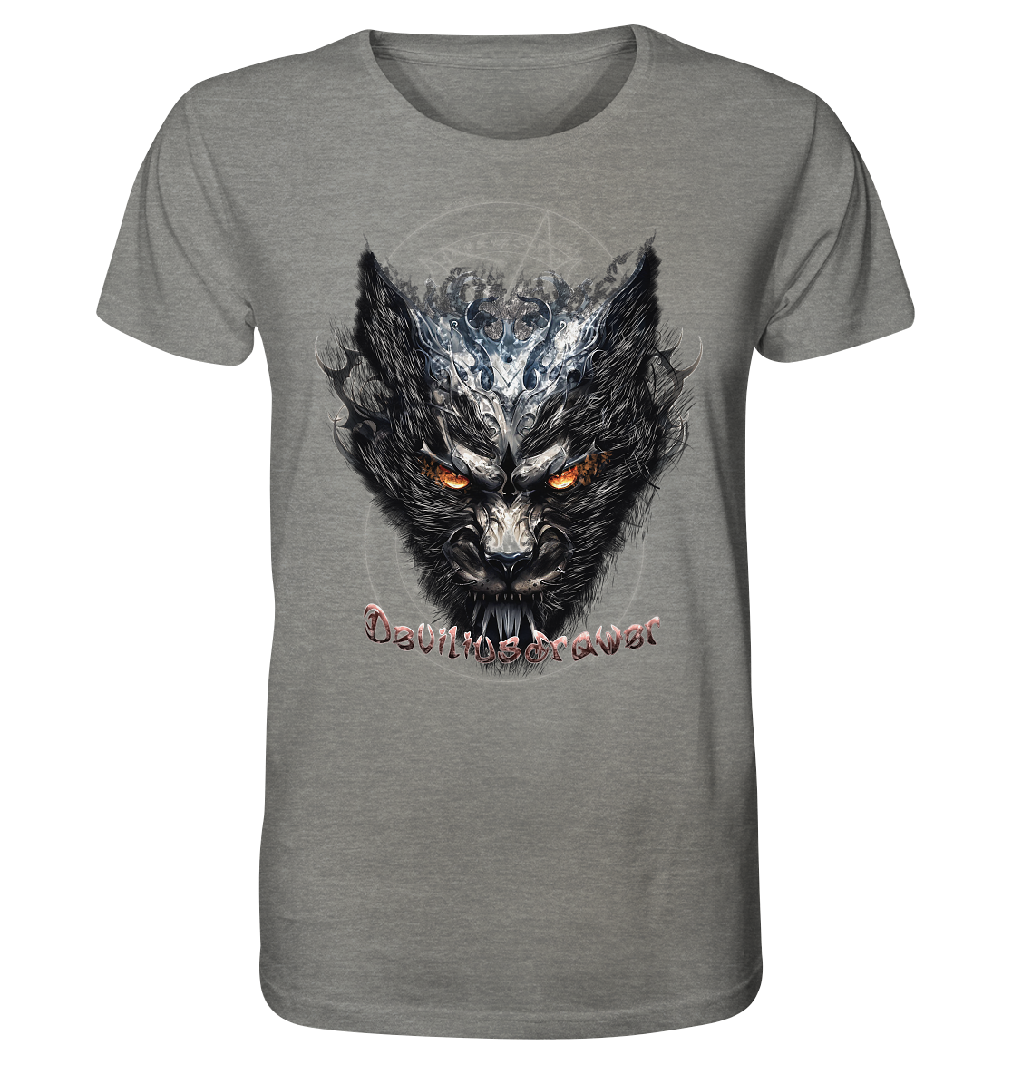 Deviliusdrawer Iron Cat - Organic Shirt