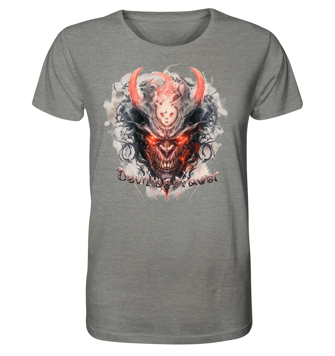 Deviliusdrawer Red Horn Devil - Organic Shirt