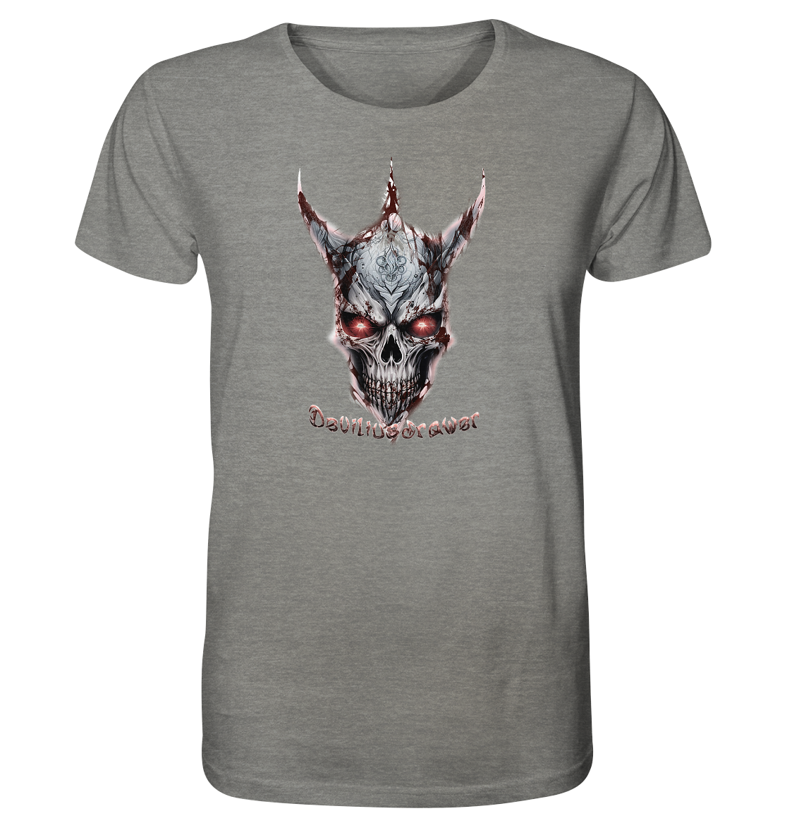 Deviliusdrawer Bloody Skeleton - Organic Shirt