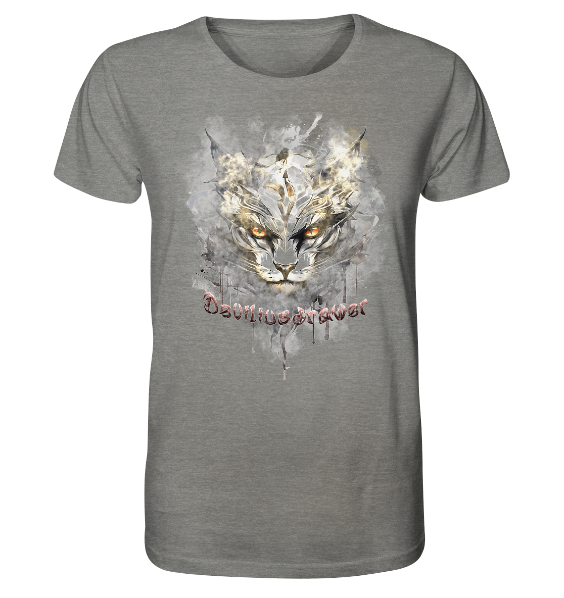 Deviliusdrawer White Catgod - Organic Shirt