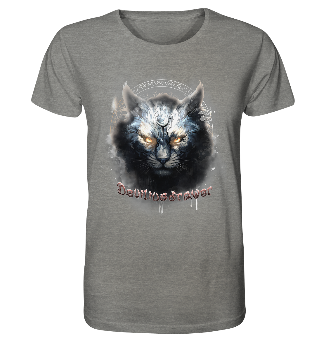 Deviliusdrawer Mysthic Cat - Organic Shirt
