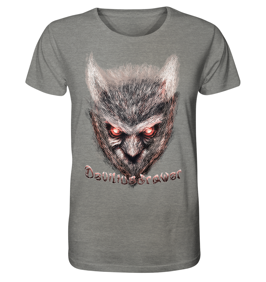 Deviliusdrawer Red Eyed Owl - Organic Shirt