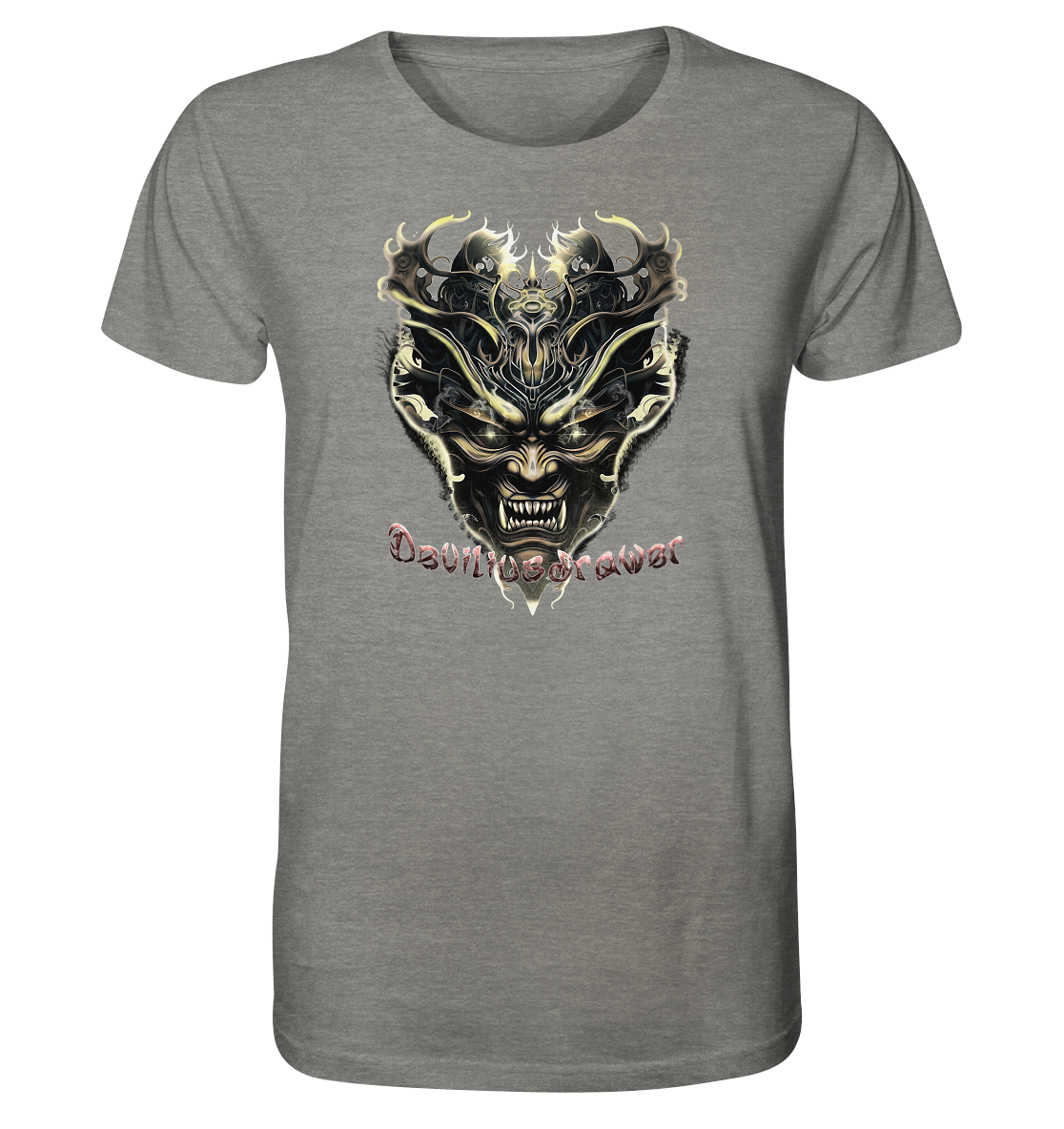 Deviliusdrawer Golden Demon Vampire - Organic Shirt
