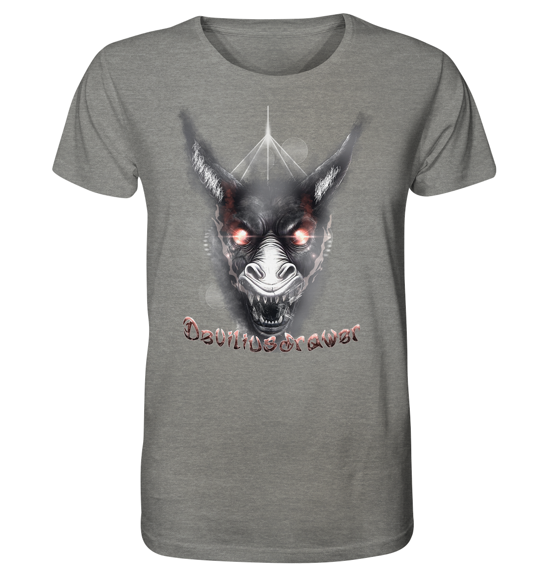 Deviliusdrawer Evil Donkey - Organic Shirt
