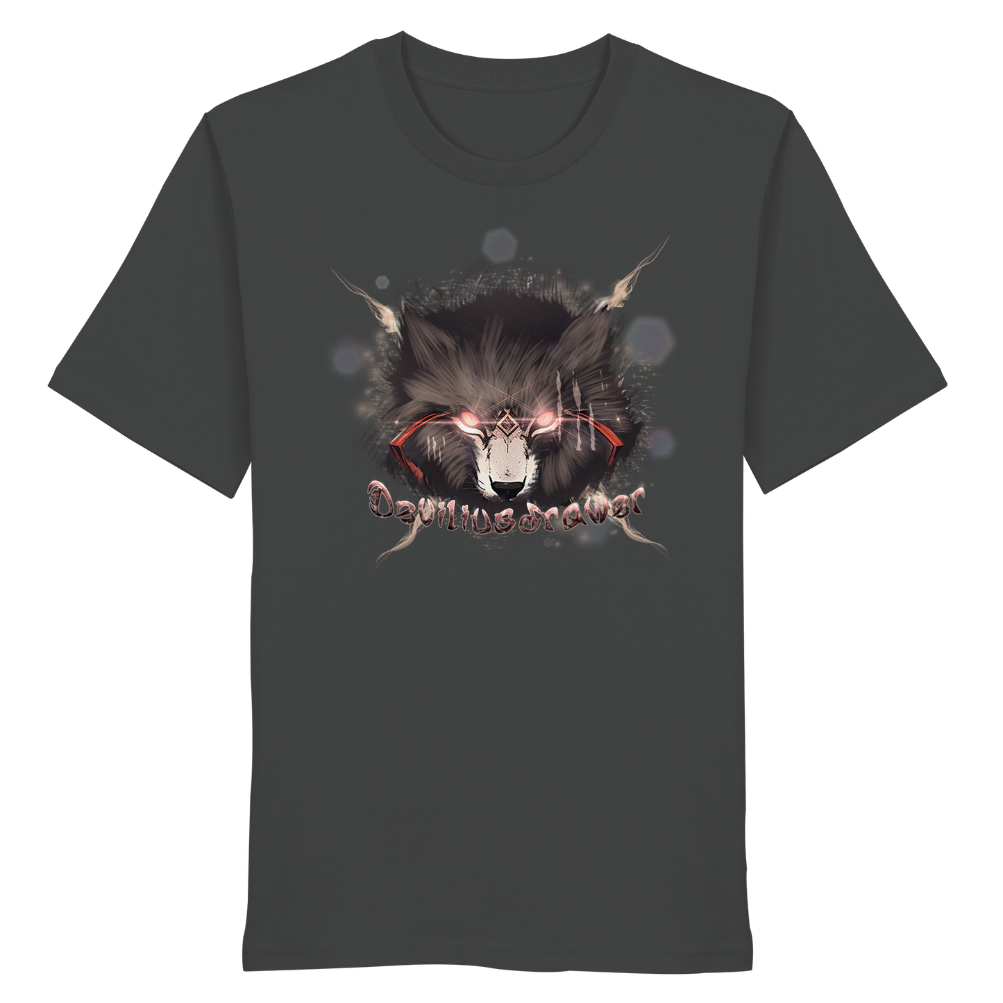 Deviliusdrawer Sparking Wolf - Organic Shirt