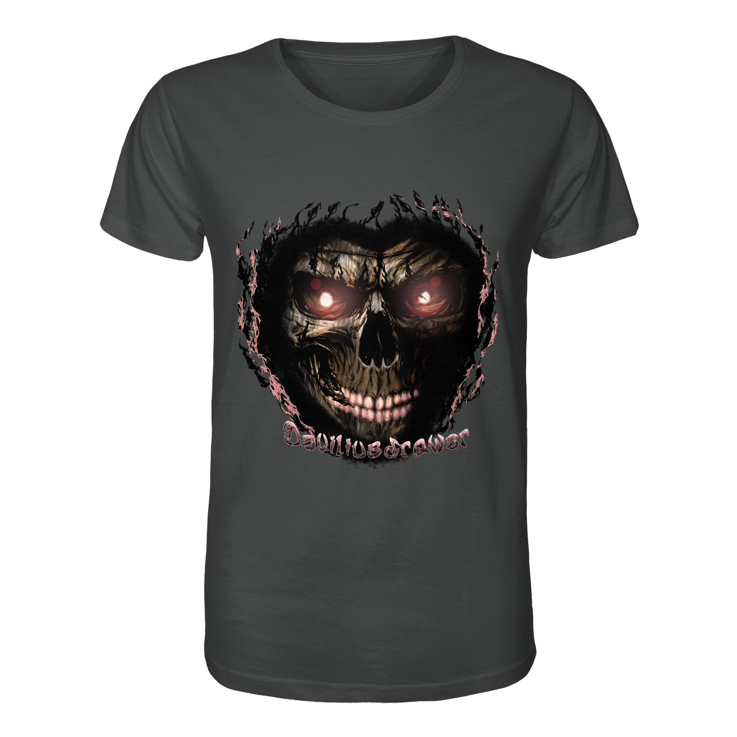 Deviliusdrawer Glow Skeleton - Organic Shirt