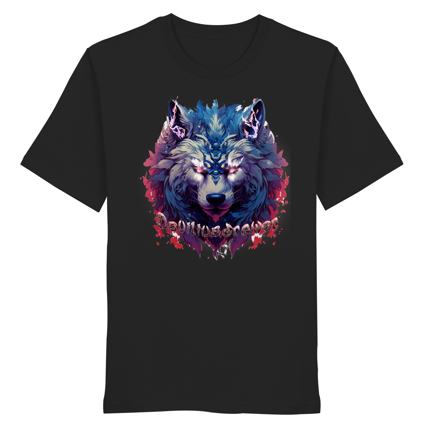 Deviliusdrawer Magic Wolf - Organic Shirt