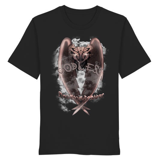Deviliusdrawer Godless Owl - Organic Shirt