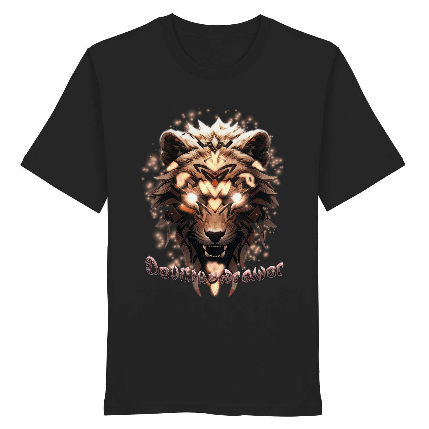Deviliusdrawer Gold Weartiger - Organic Shirt