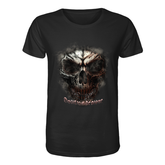 Deviliusdrawer Fire Skeleton - Organic Shirt