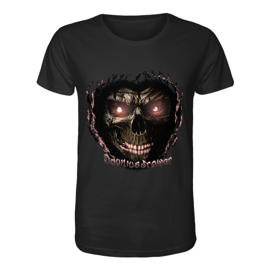 Deviliusdrawer Glow Skeleton - Organic Shirt