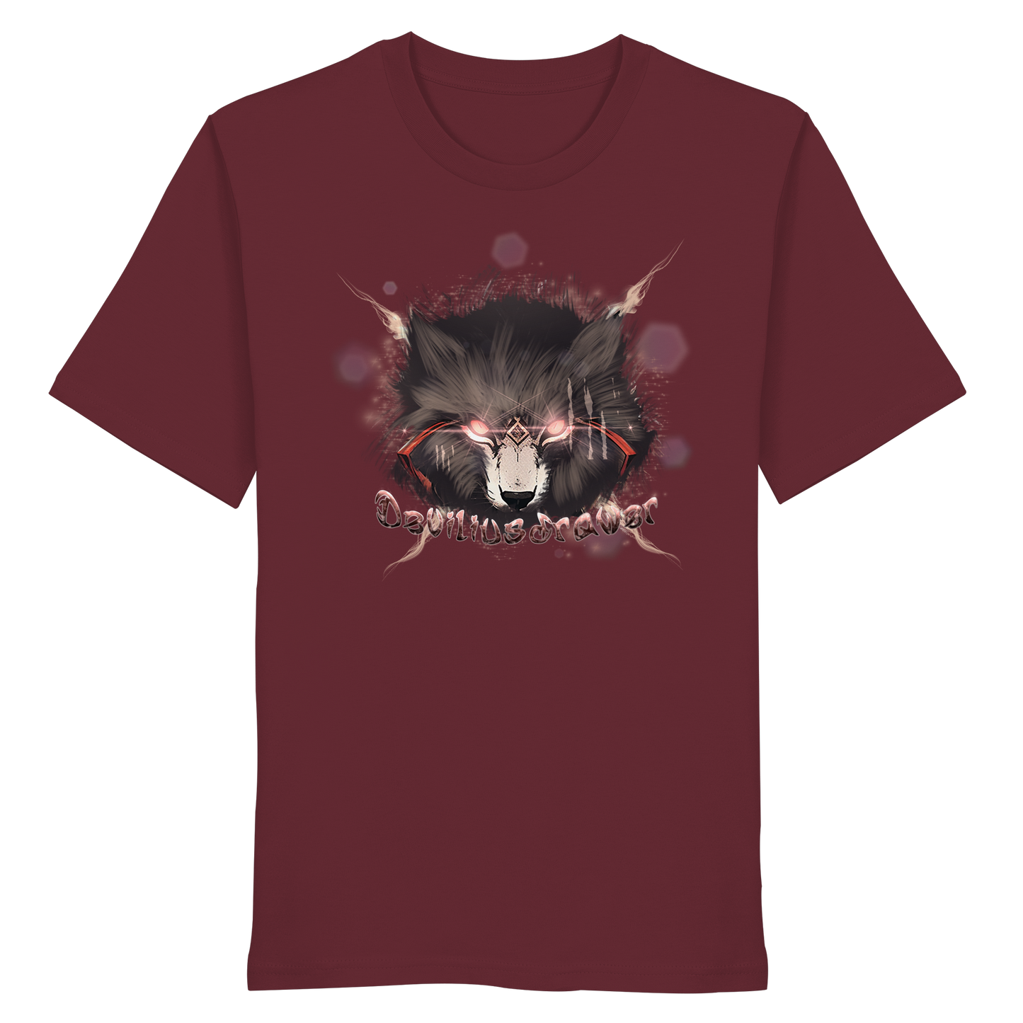 Deviliusdrawer Sparking Wolf - Organic Shirt