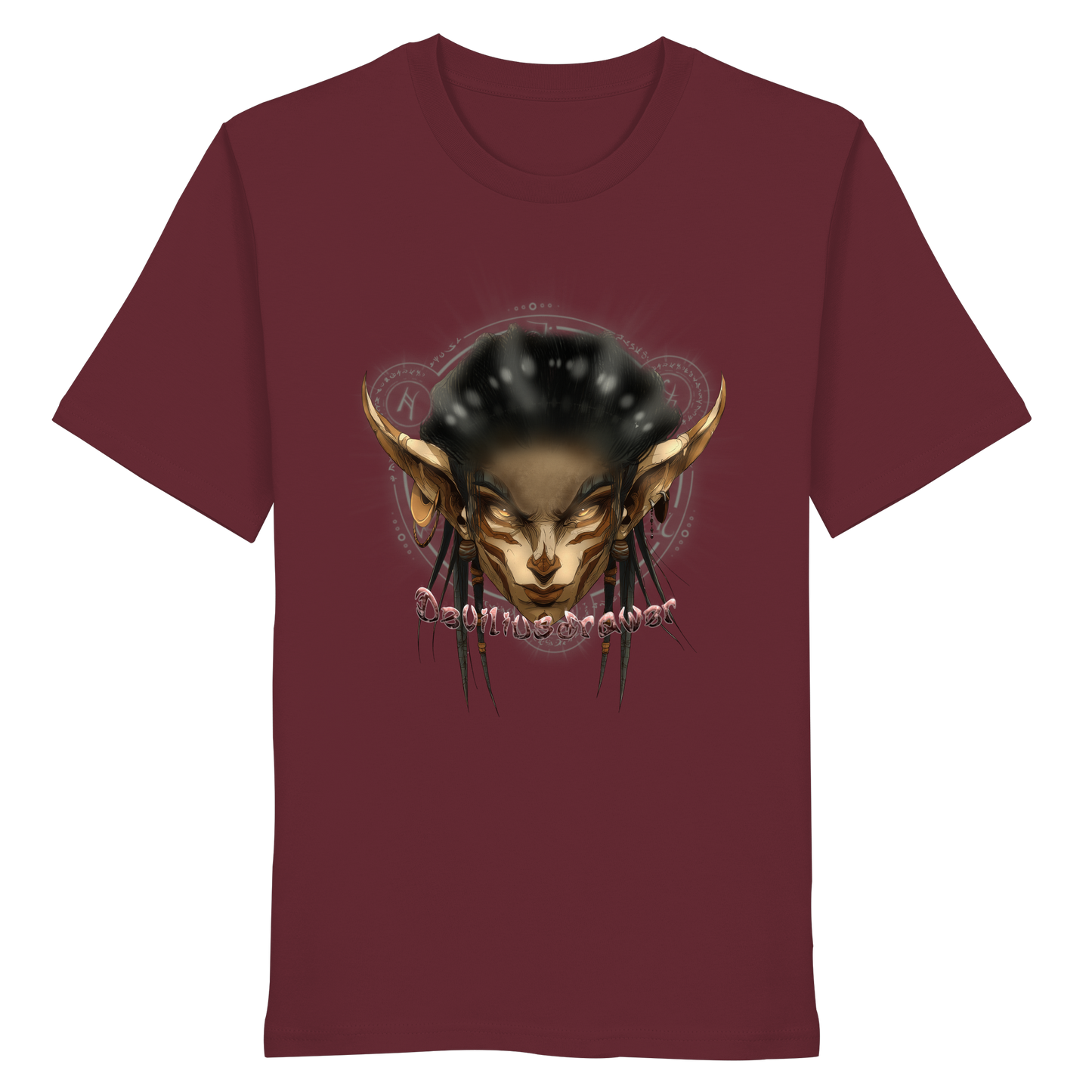 Deviliusdrawer Gold Magician Elf - Organic Shirt