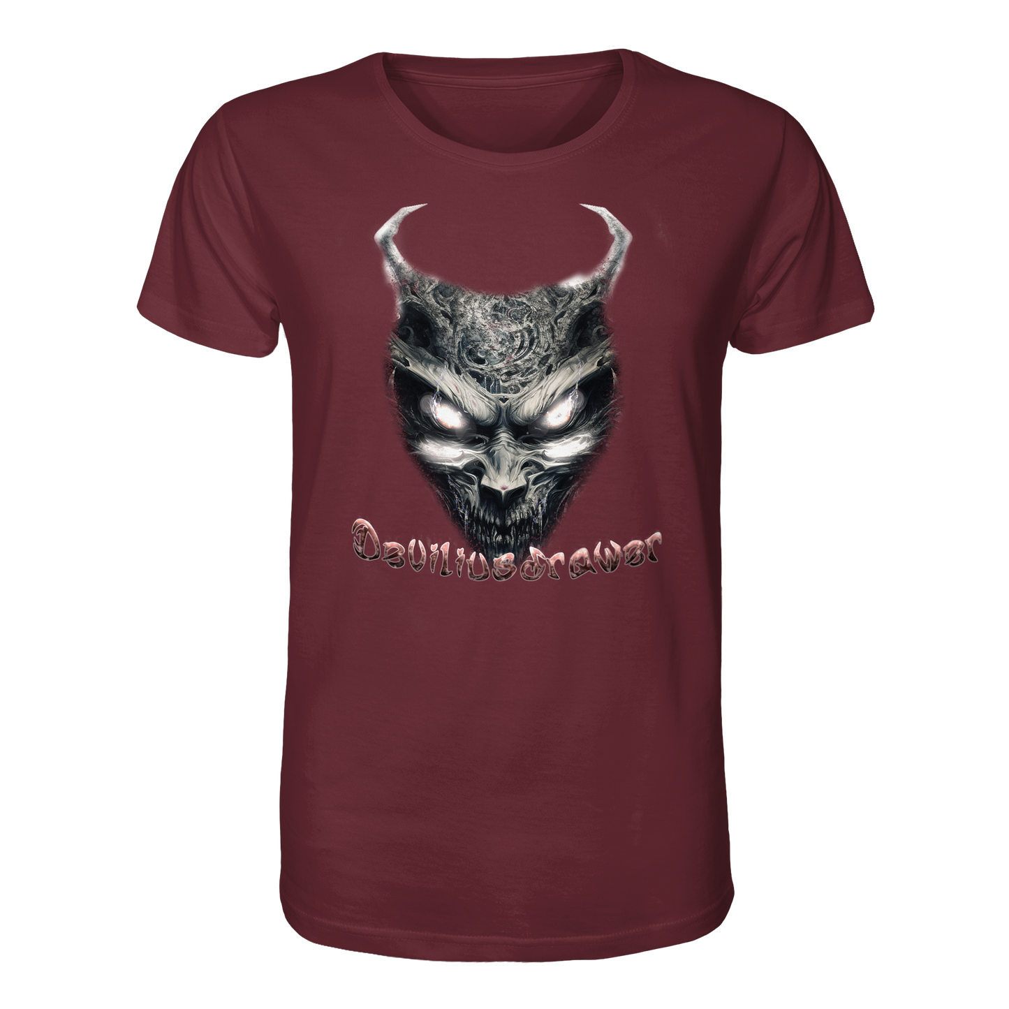 Deviliusdrawer Demonic Evil Zombie - Organic Shirt