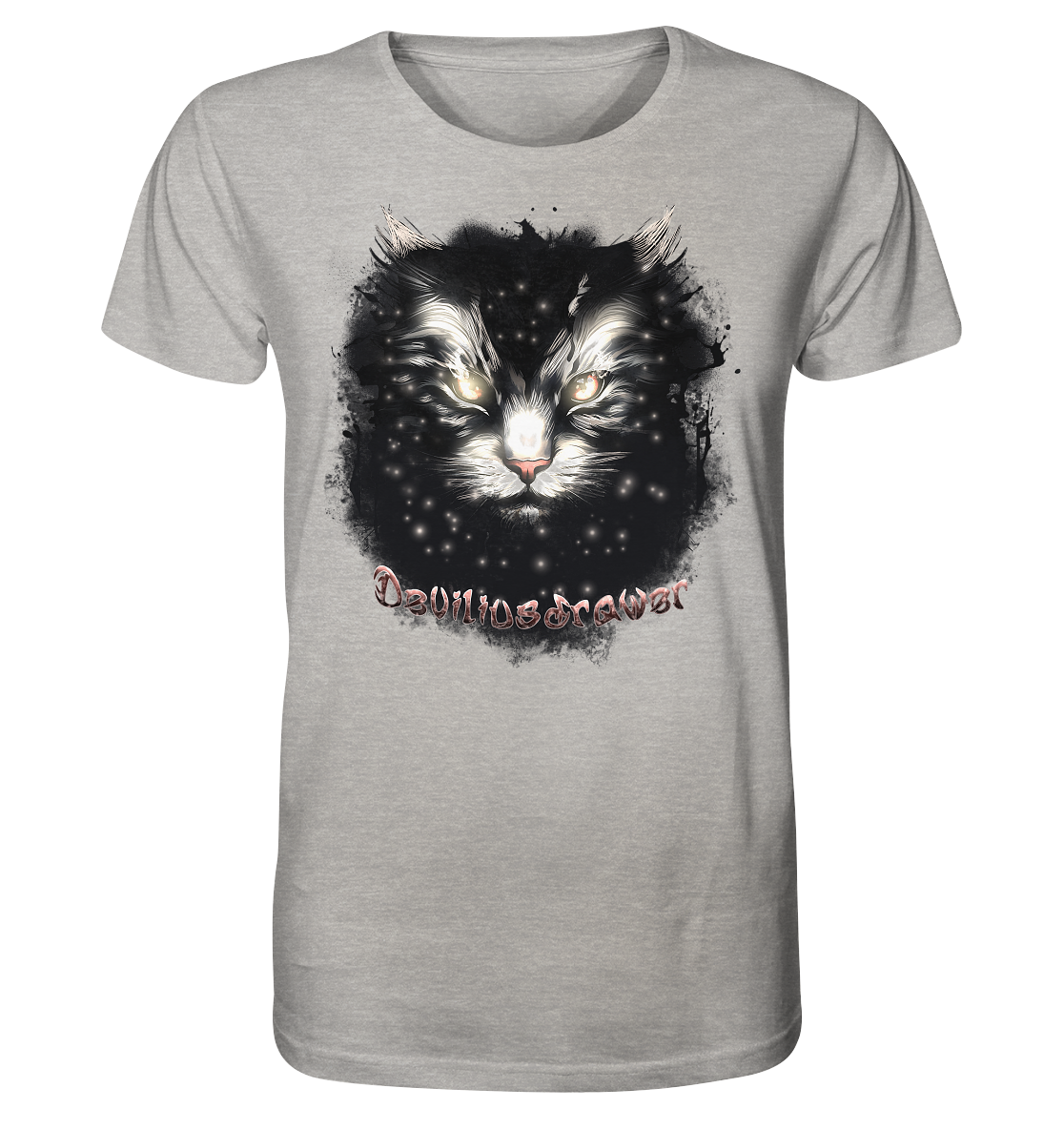 Deviliusdrawer Star Cat - Organic Shirt