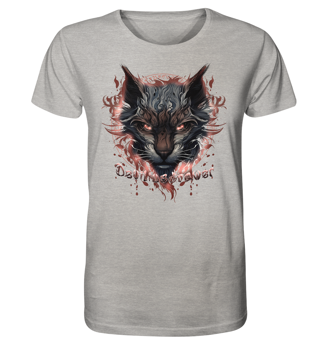 Deviliusdrawer Devil Cat - Organic Shirt