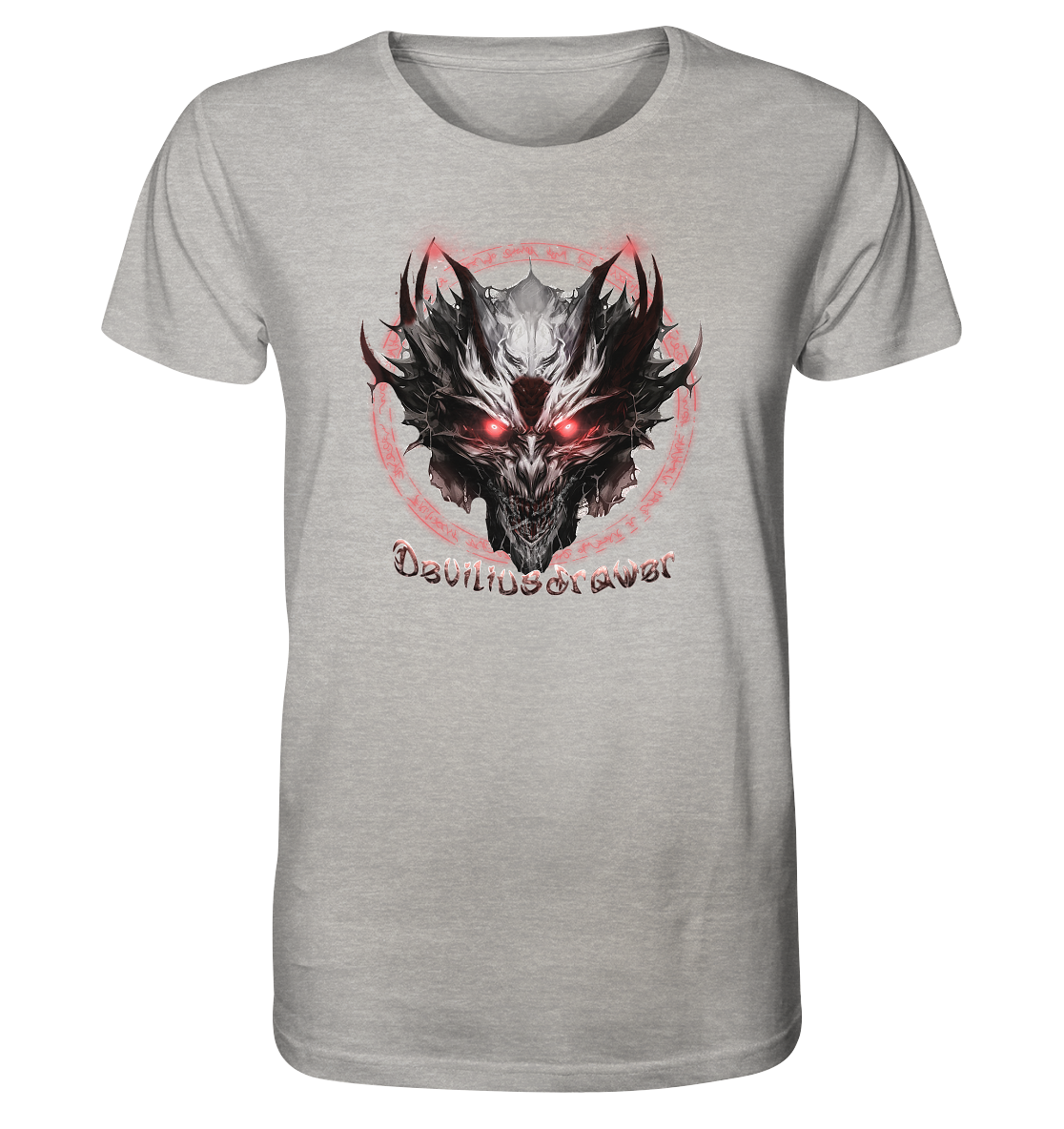 Deviliusdrawer Magic Glow Devil - Organic Shirt