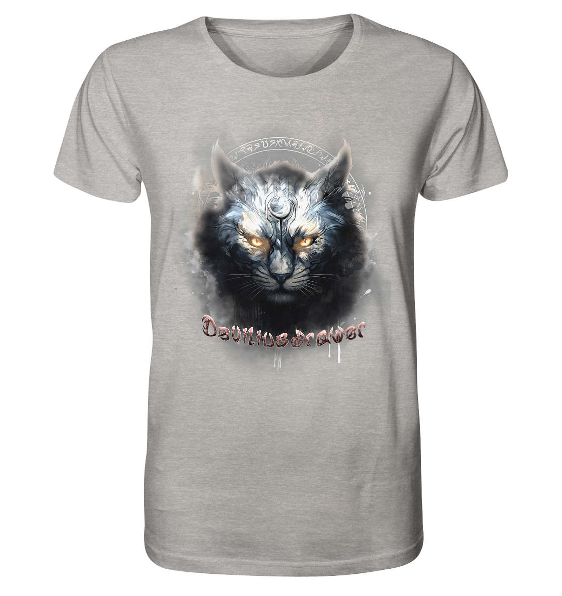 Deviliusdrawer Mysthic Cat - Organic Shirt