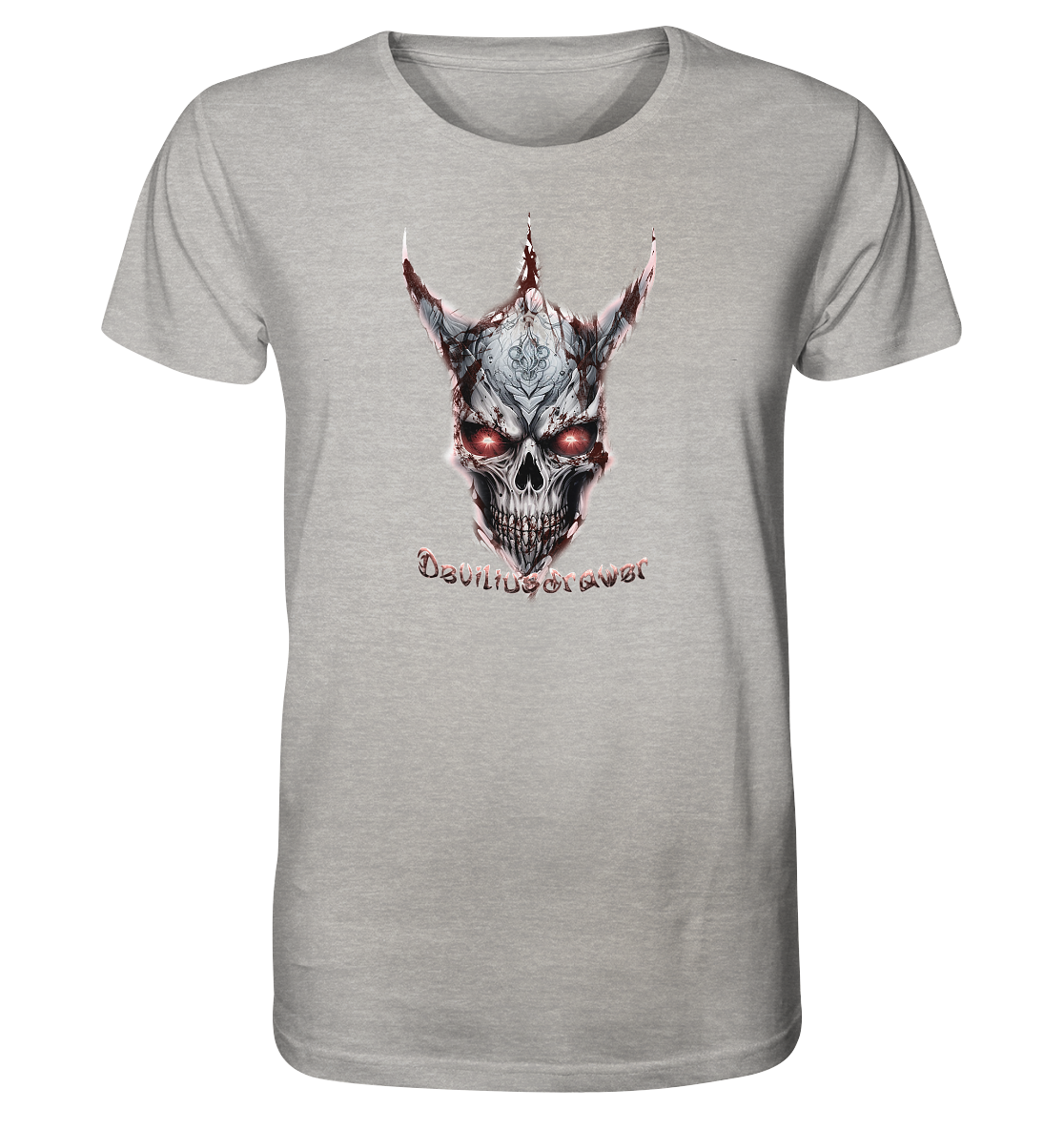 Deviliusdrawer Bloody Skeleton - Organic Shirt
