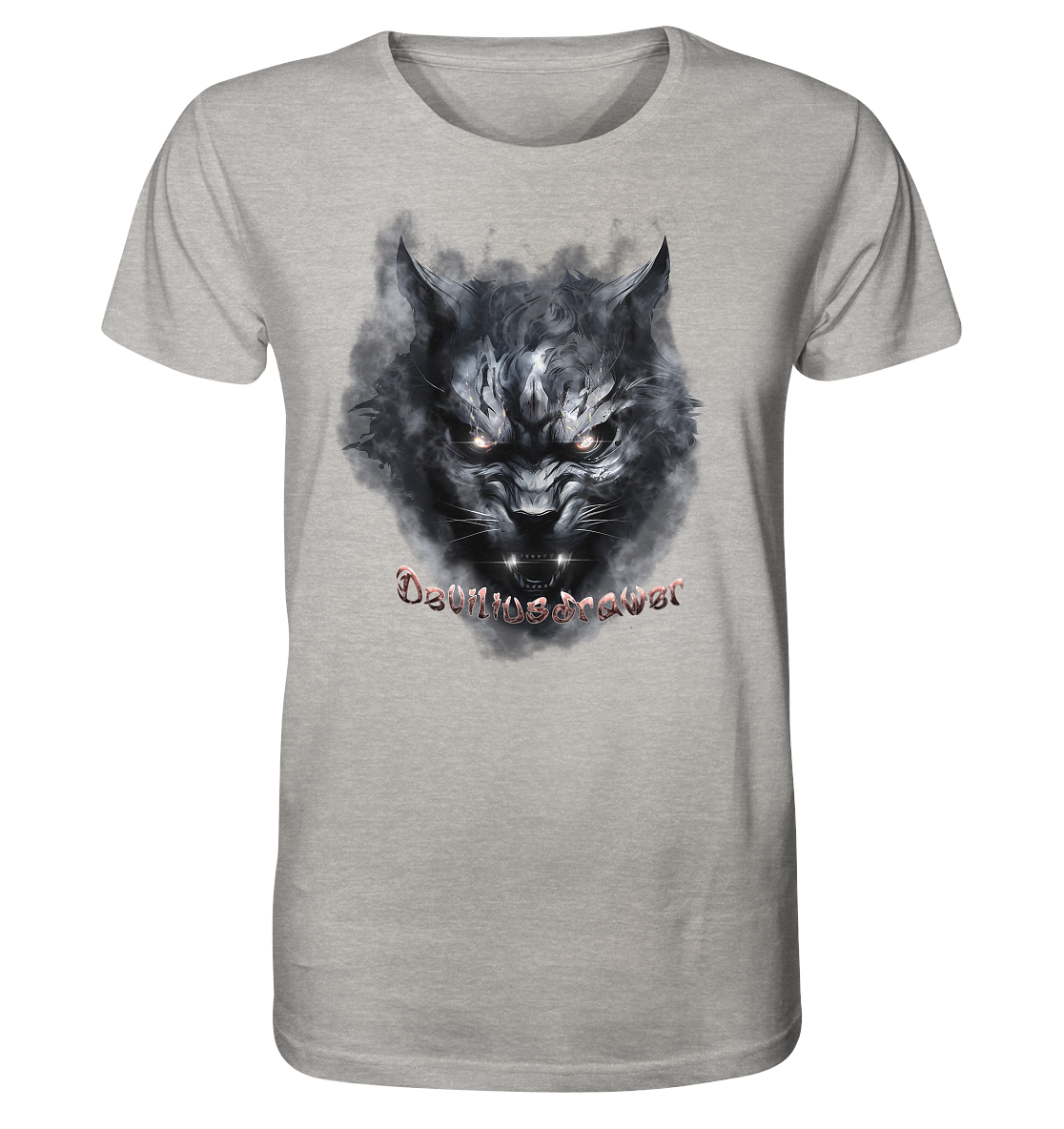 Deviliusdrawer Dark Beast Tiger  - Organic Shirt