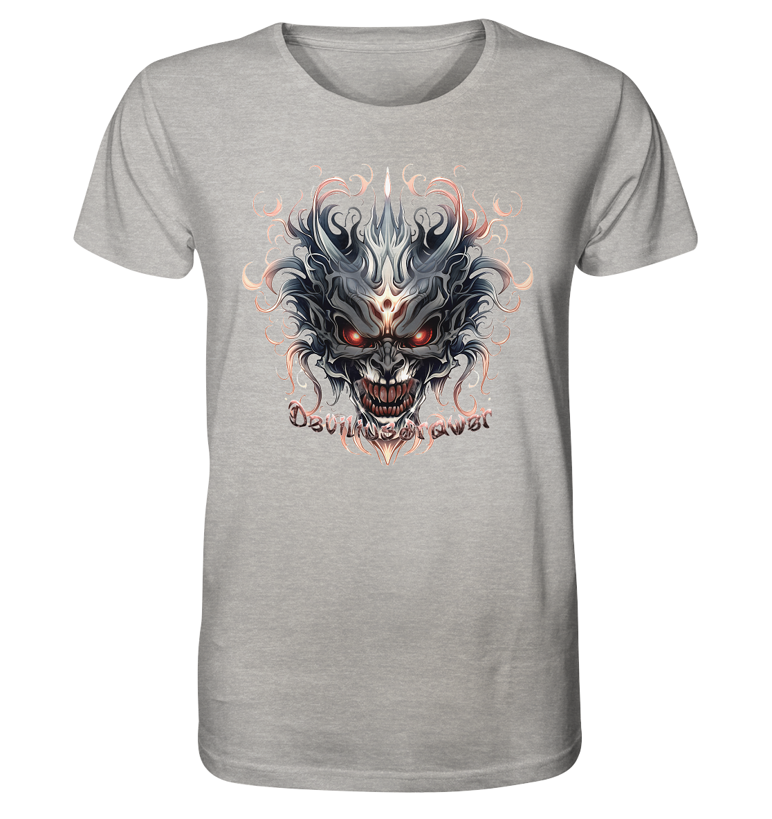 Deviliusdrawer Demon Mask - Organic Shirt
