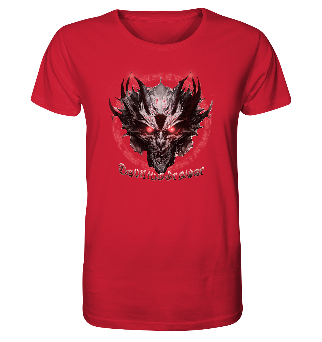 Deviliusdrawer Magic Glow Devil - Organic Shirt
