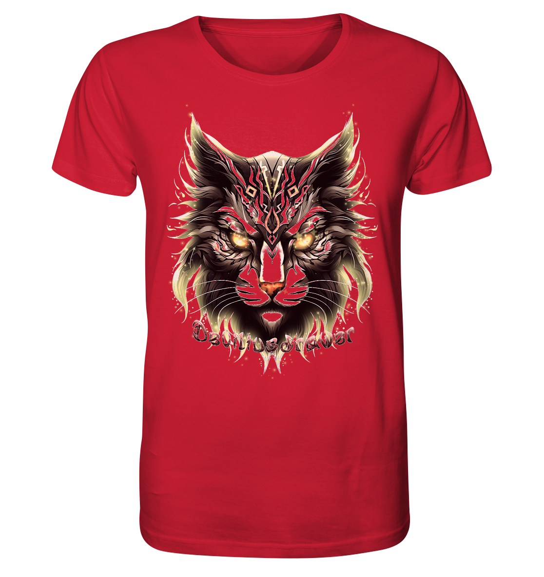 Deviliusdrawer Golden Cat - Organic Shirt
