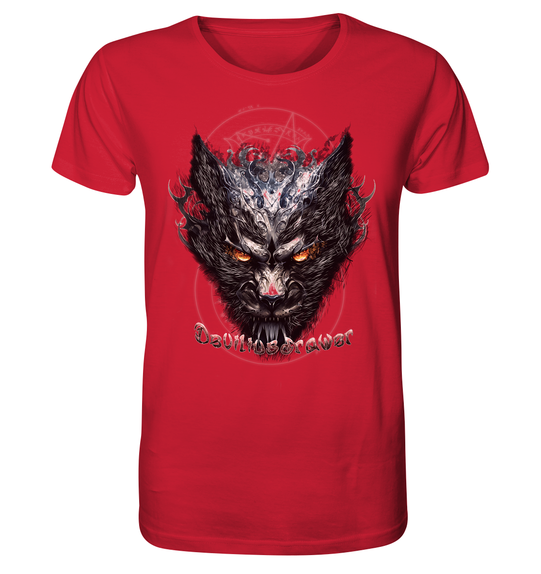 Deviliusdrawer Iron Cat - Organic Shirt