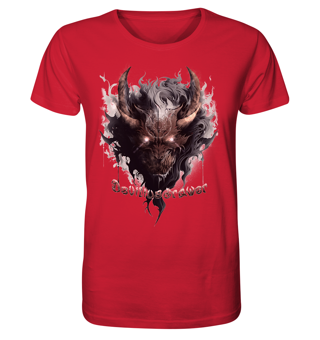 Deviliusdrawer Magic Redeyed Demon - Organic Shirt