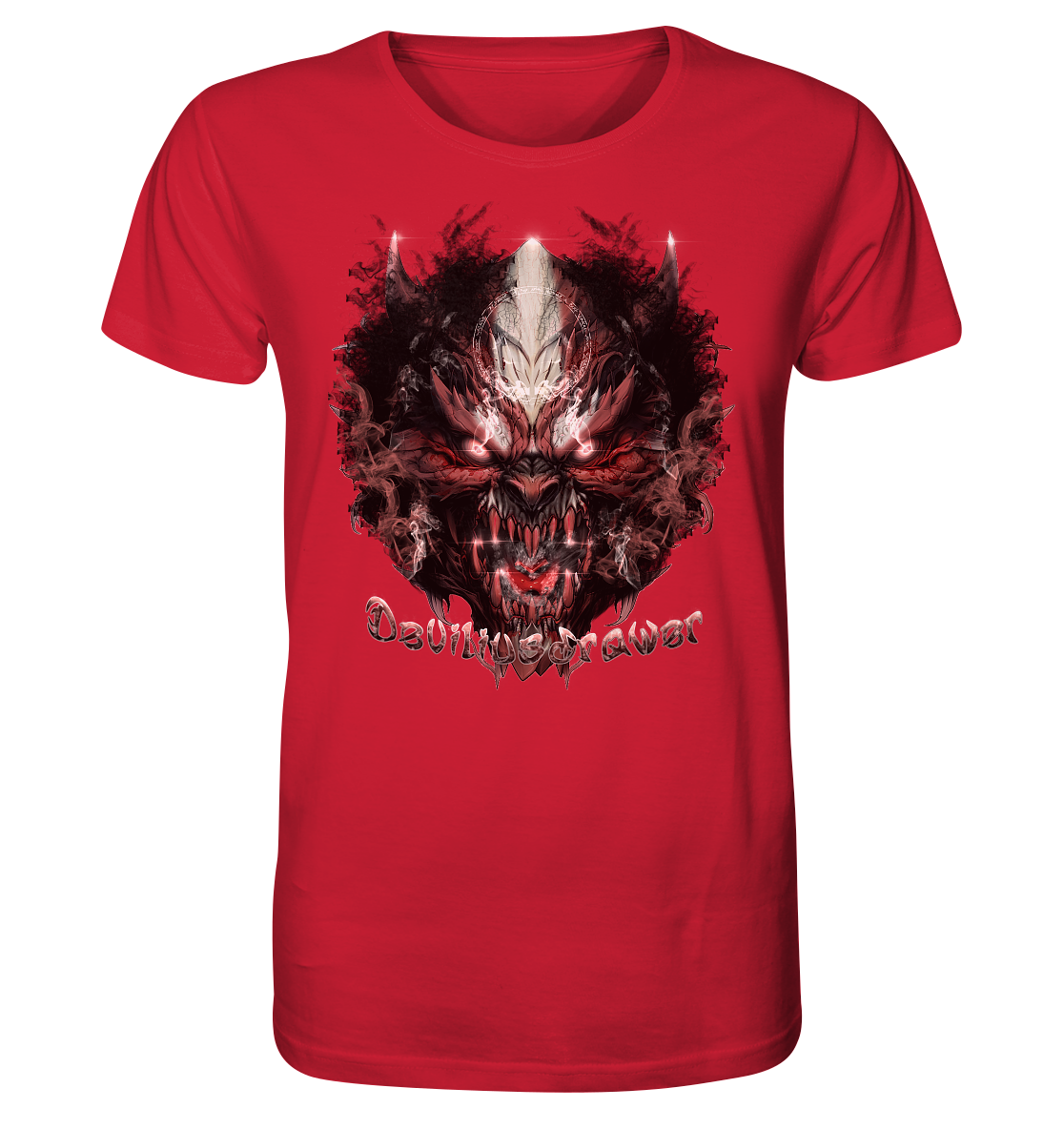 Deviliusdrawer Bloody Demon Vampire - Organic Shirt