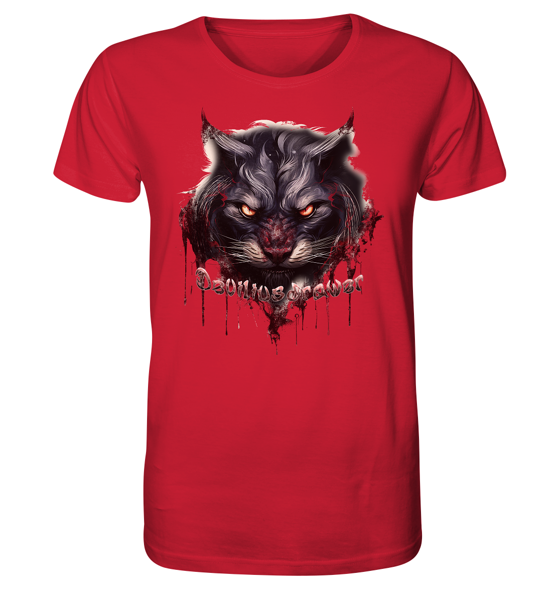 Deviliusdrawer Badass Cat - Organic Shirt