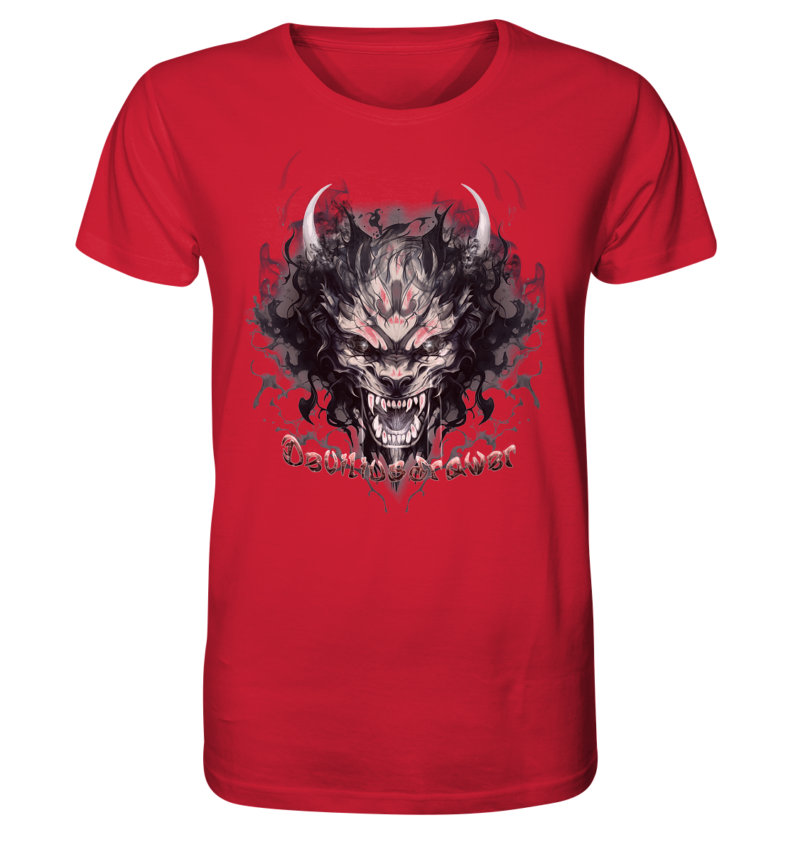 Deviliusdrawer Smoke Beast - Organic Shirt
