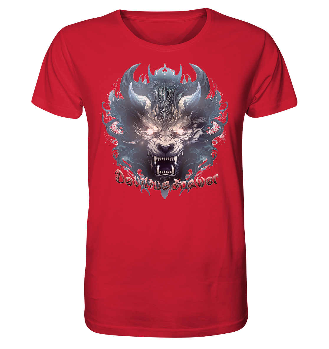 Deviliusdrawer Water Horn Tiger - Organic Shirt